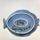 Grimaud ceramic dish, fish shape