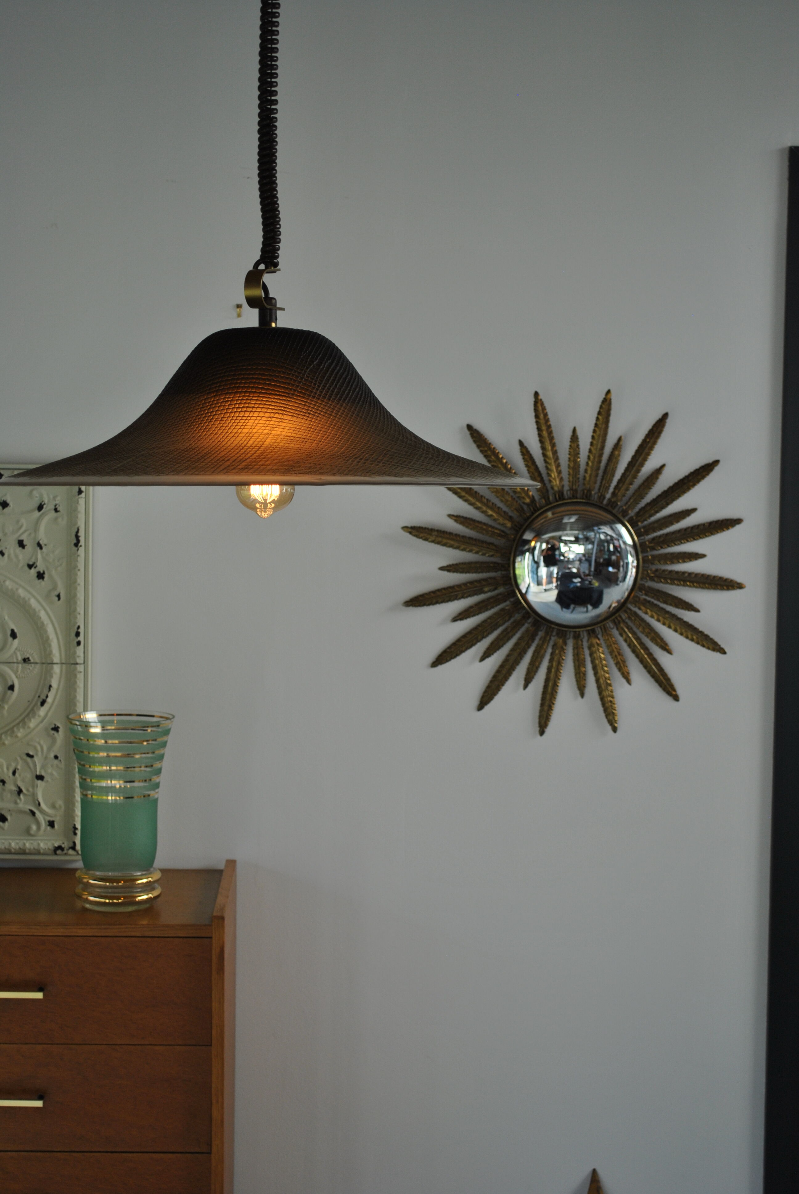 1970 Peill Putzler Glass hanging