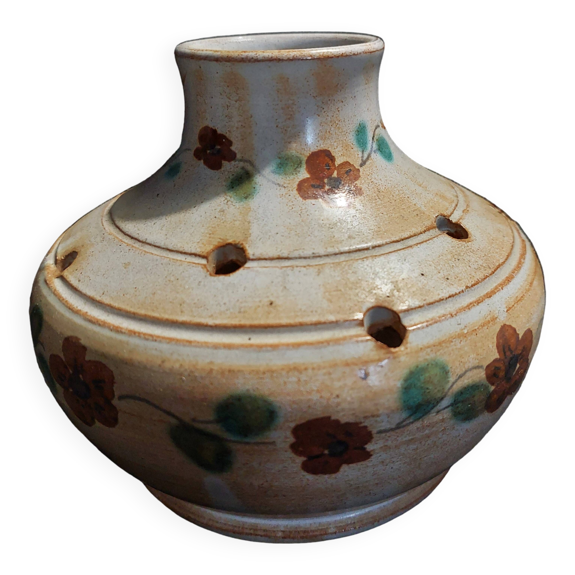Vase pique fleurs vintage