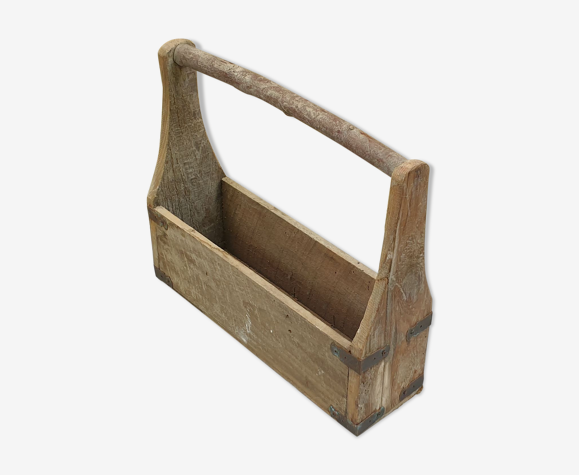 Ancien porte bouteille artisanal