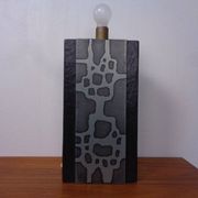 Brutalist Table Lamp from Temde, Switzerland, 1960s
