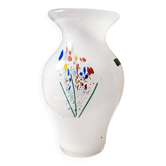 Vase Val saint lambert Studio Cristal, genummerd décembre 17/86, Liège, années 80