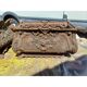 2 cast iron planters from 1900 from Charleville-Mézières, rockery style