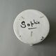 Signed ceramic pitcher, Poterie Sophie, 1950