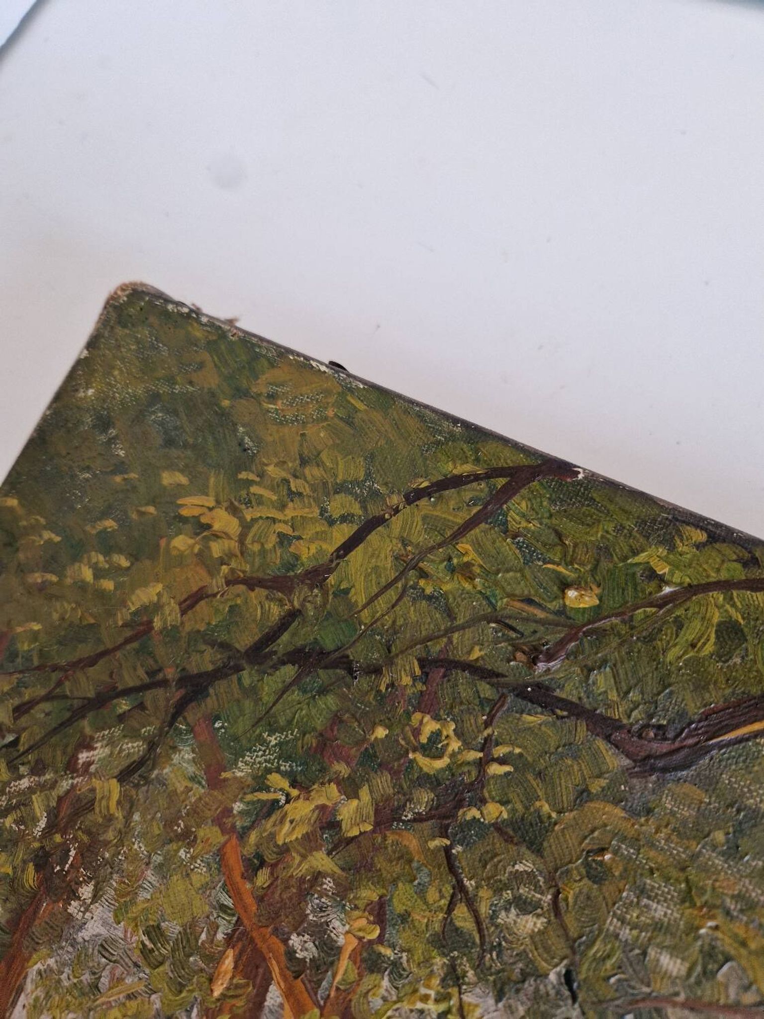 Old 19th century painting signed Jean Dufau