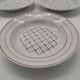 Set of 3 Betty hollow plates from the Lunéville factory