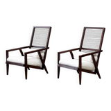 Set of two Astoria lounge chairs by Franco Bizzozzero for Pierantonio Bonac