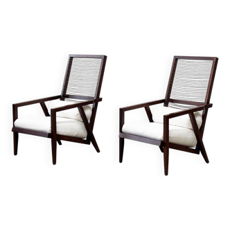 Ensemble de deux chaises longues Astoria de Franco Bizzozzero pour Pierantonio Bonac