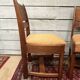 Pair of oak chairs in Art Deco design, Netherlands.