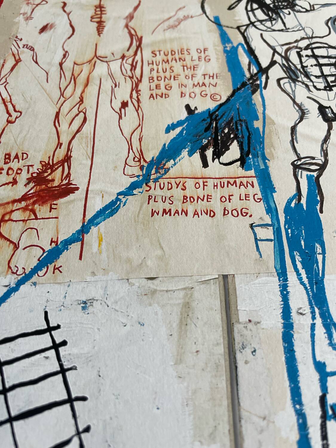 Jean Michel Basquiat (1960-1988), Leonardo da Vinci’s Greates Hits, 1982, Copyright Estate of Jean Michel Basquiat, Licensed by Artestar New York, Printed in UK