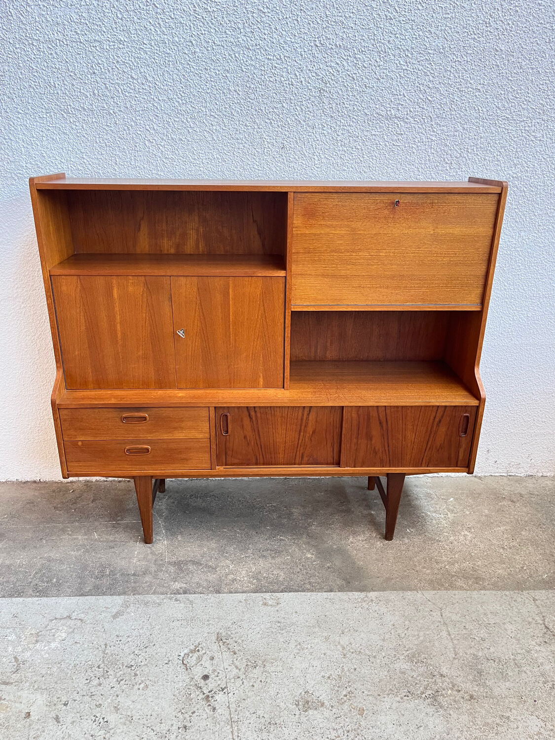 Teak sideboard 60s