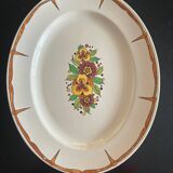 Set of art deco dishes boch fréres la louviére