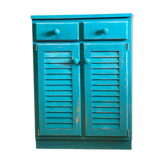 Parisian buffet with shutters