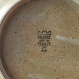 4 Brenne stoneware dessert plates