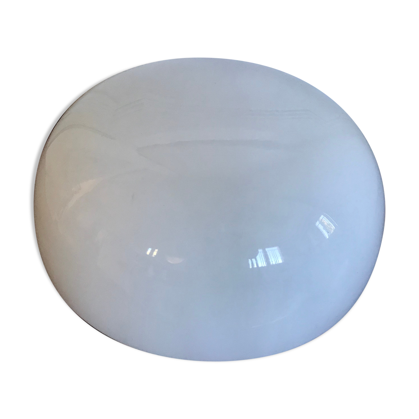 Plafonnier vintage en opaline
