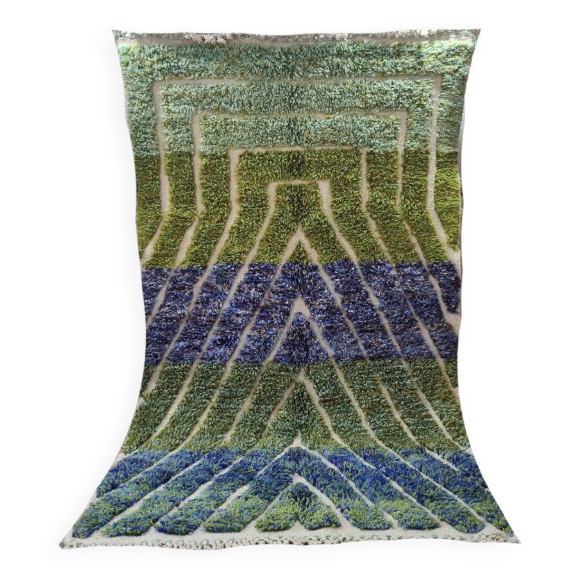 Mrirt handmade wool Berber rug 250 X 150 CM