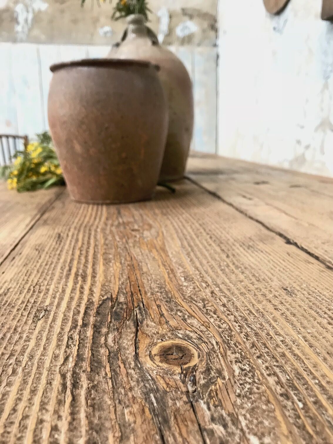 Vintage farm table