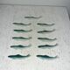 11 porcelain fish knife holders
