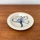 Mid-Century Studio Pottery Plate Bowl from Wallakra, Sweden, 1960s