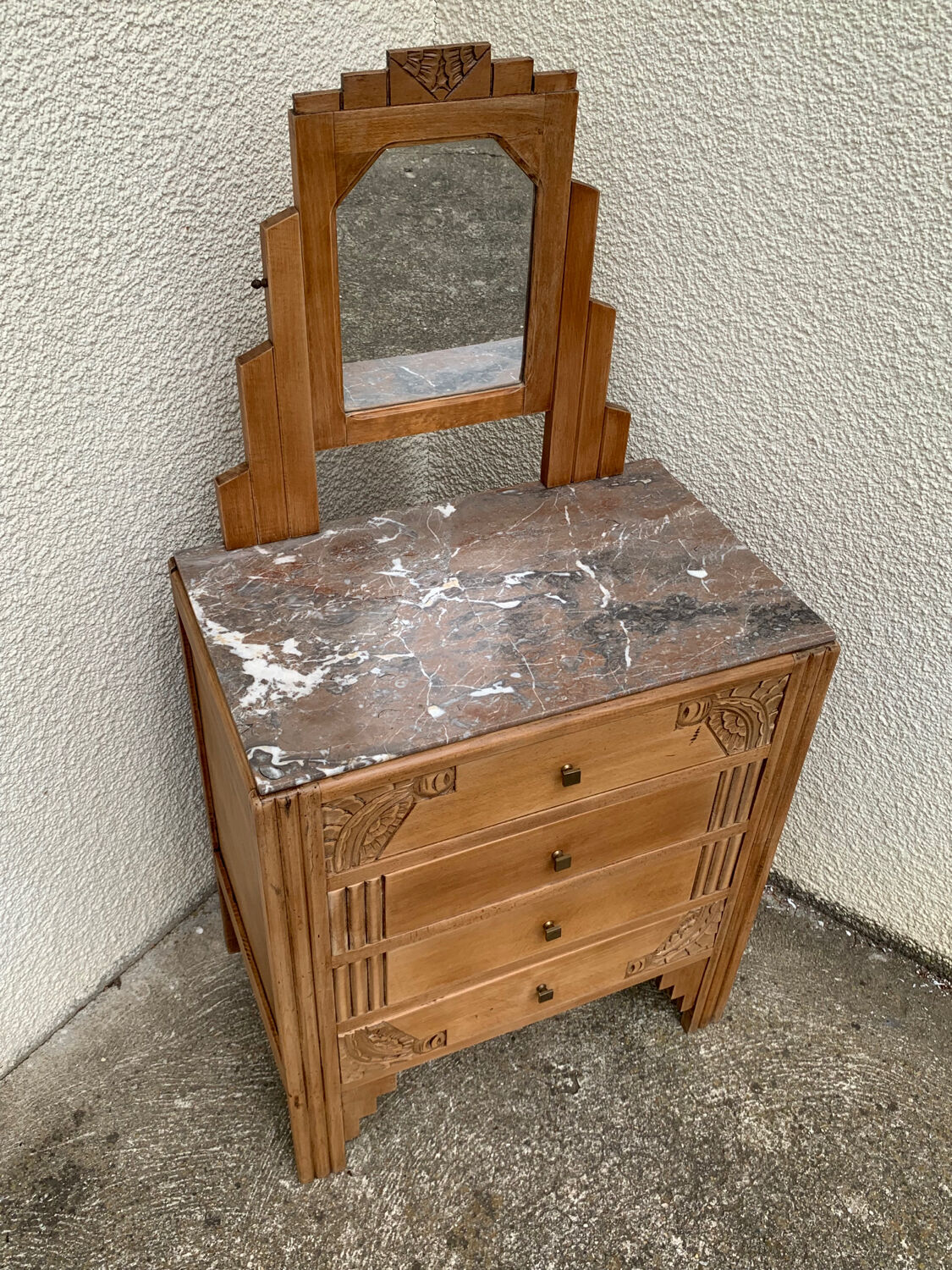 Commode coiffeuse art déco 1930