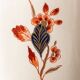 Pair of "Pijnacker" Imari Style Table Lamps from Royal Delft, Hand-Painted with Silk Shades