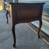 Minister's desk in Louis XV marquetry style