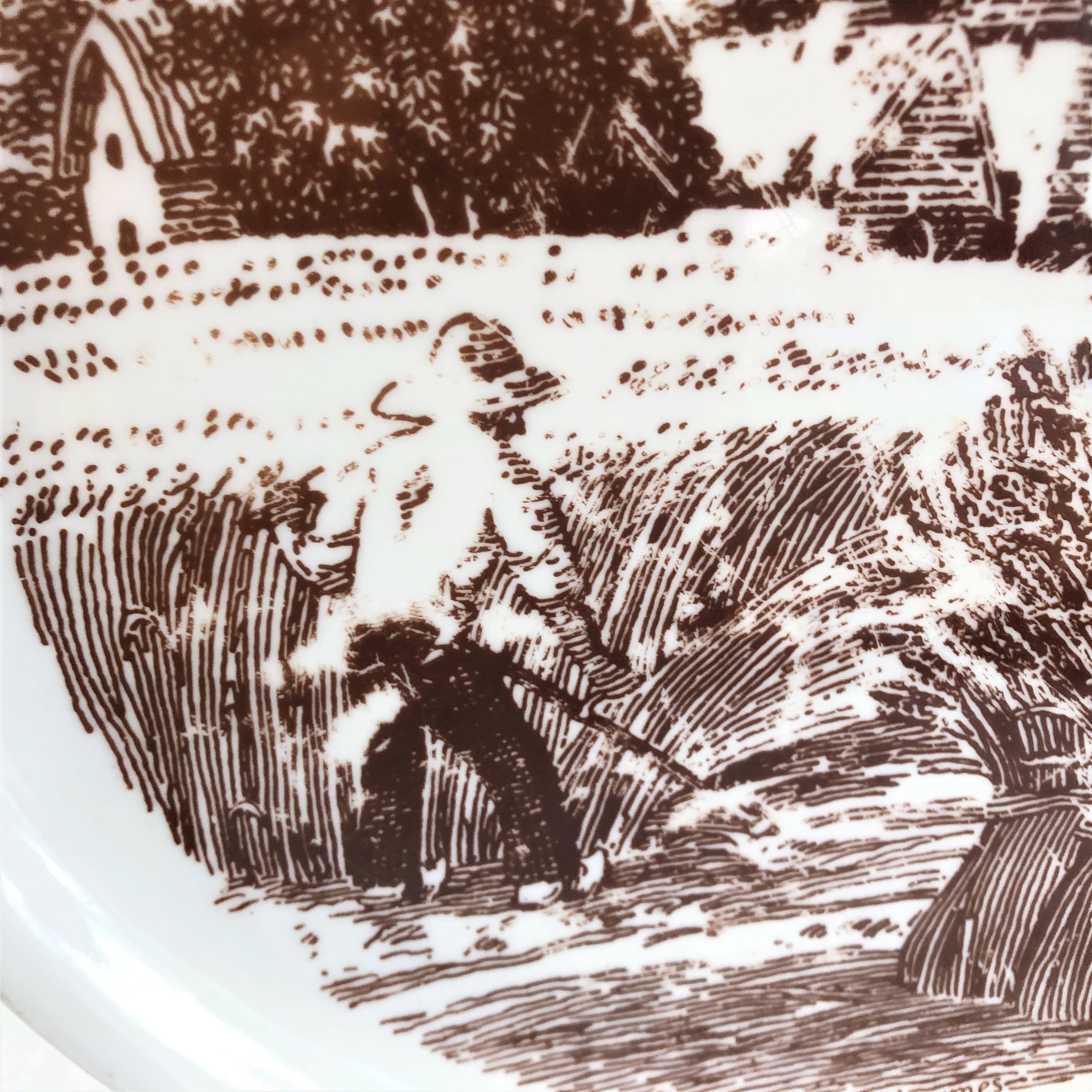 Porcelain dish pillivuyt limited edition 29.5 cm