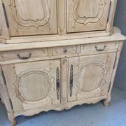 Louis XV buffet in raw wood