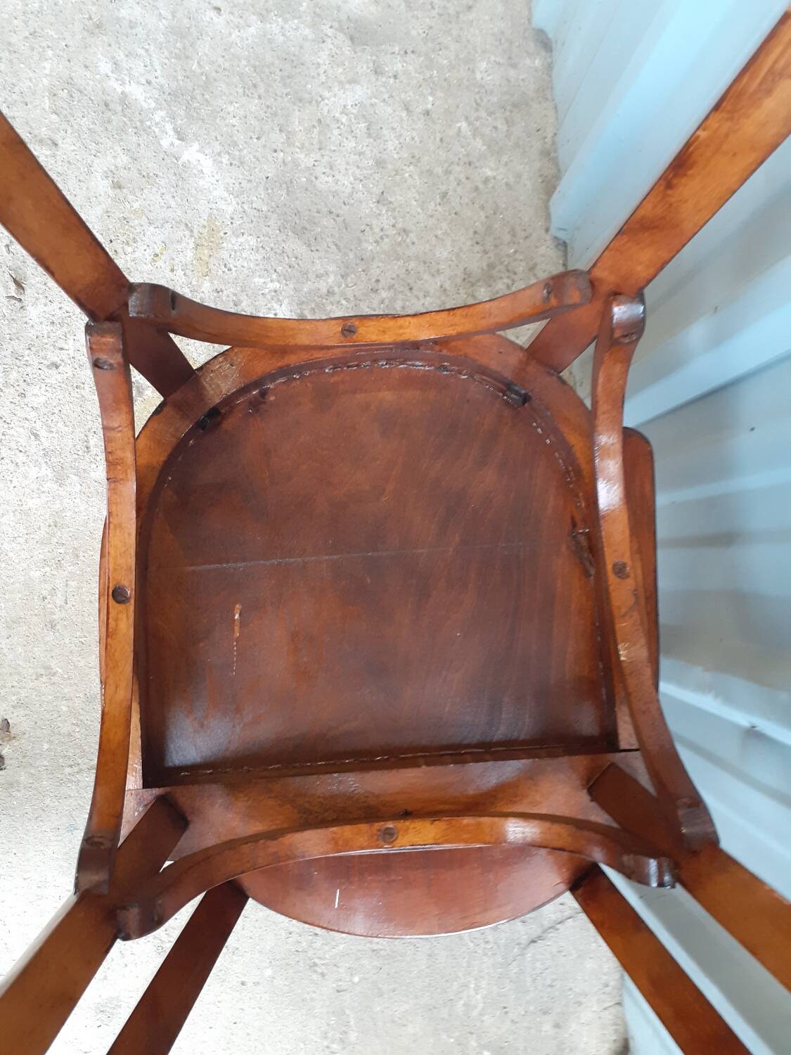 Pair of bistro chairs
