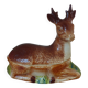 Deer pâté dish, vintage ceramic terrine