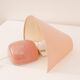 Vintage IKEA 80s sconce. A wall mounted lamp classic semi-round in pink