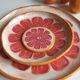 Plat pamplemousse rose 30 cm