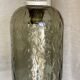 Vintage 1970 Murano glass cylindrical pendant light