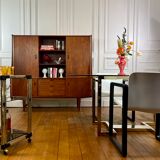 Dining table by Belgochrome, Belgium, 1970