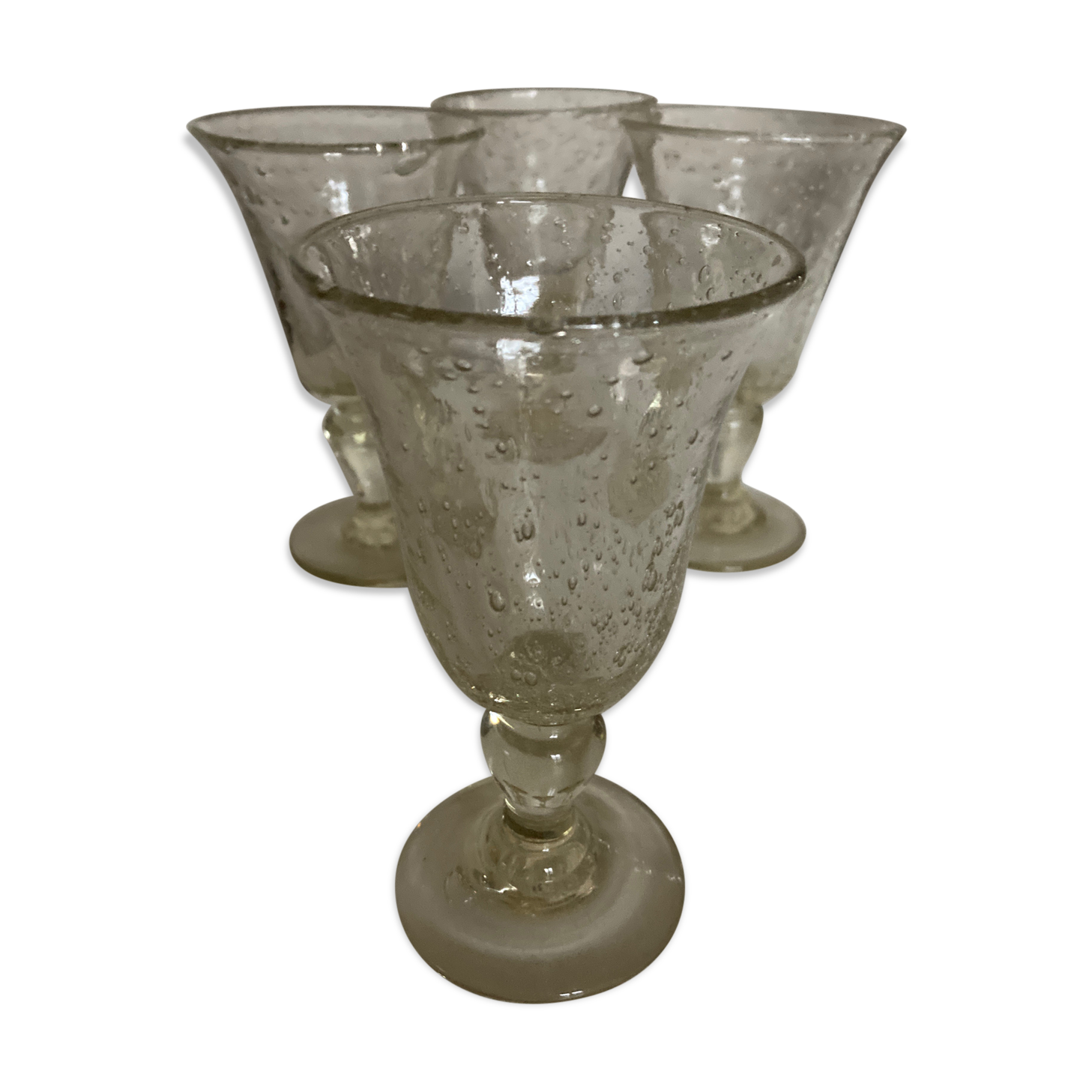 Set of 4 Biot glasses 14cm