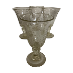 set 4 verres Biot