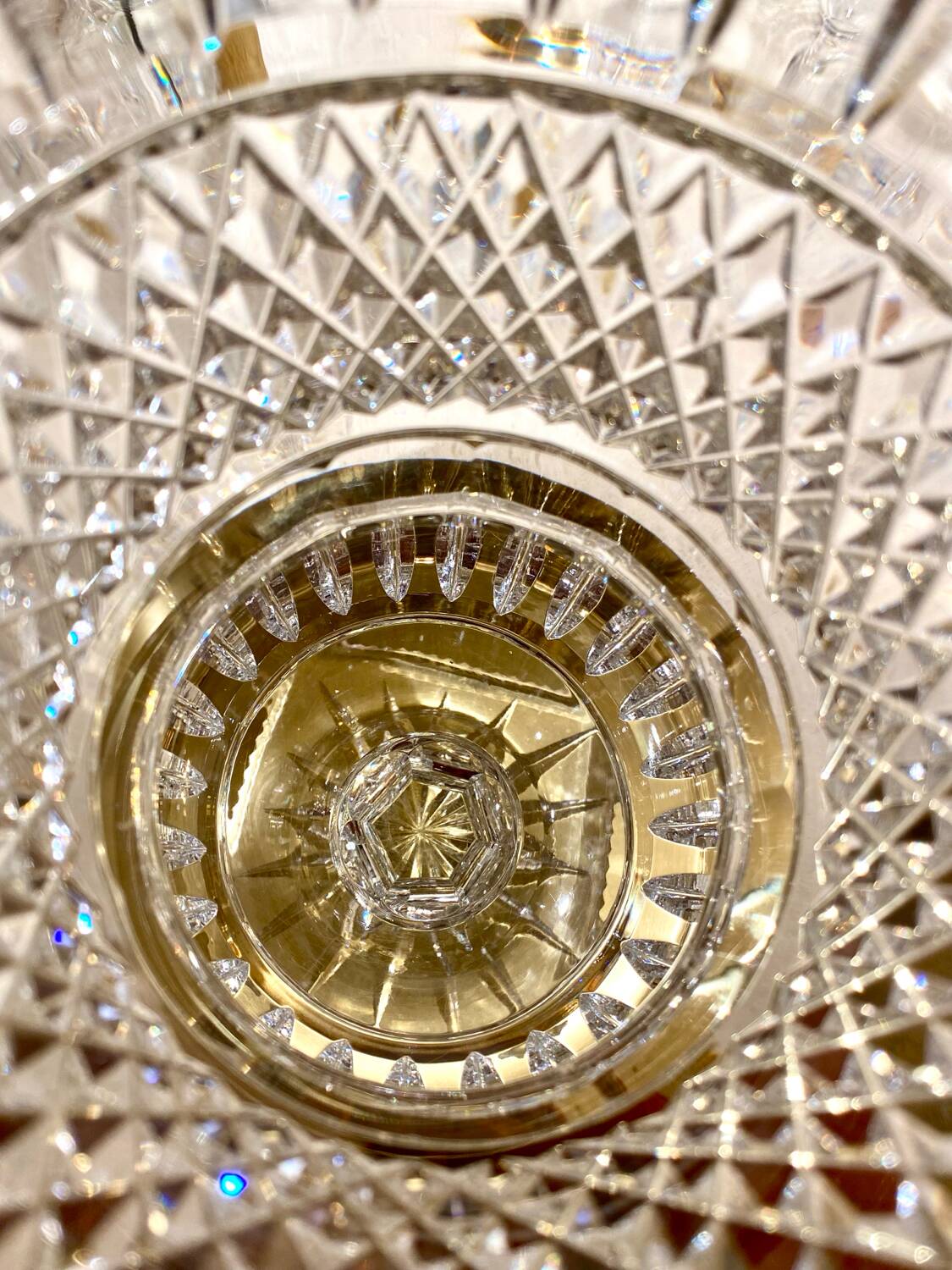 Medici bohemian crystal vase