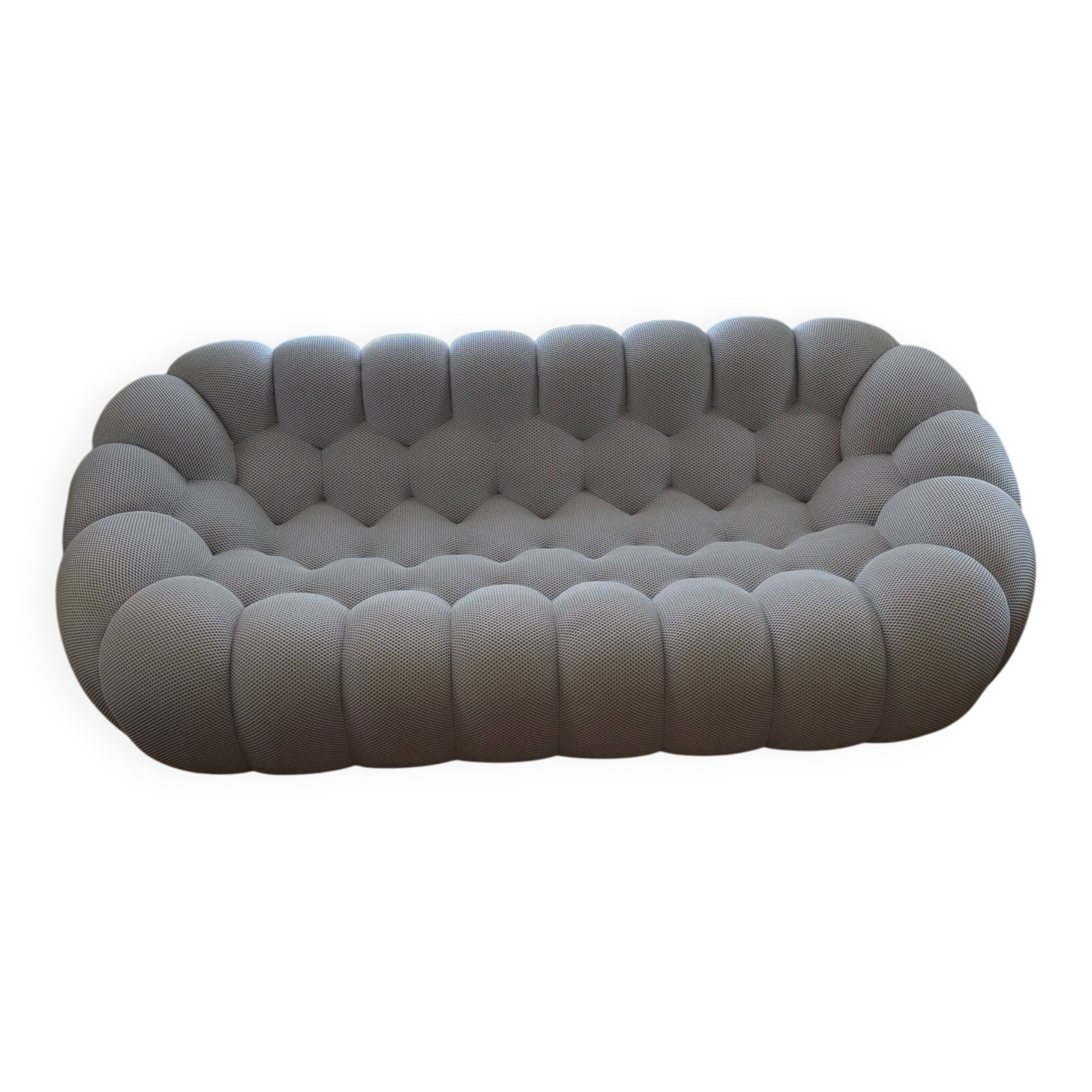 Bubble grey sofa rochebobois