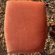 Paire de chauffeuses & pouf Louis-Philippe velours rose, XIXe