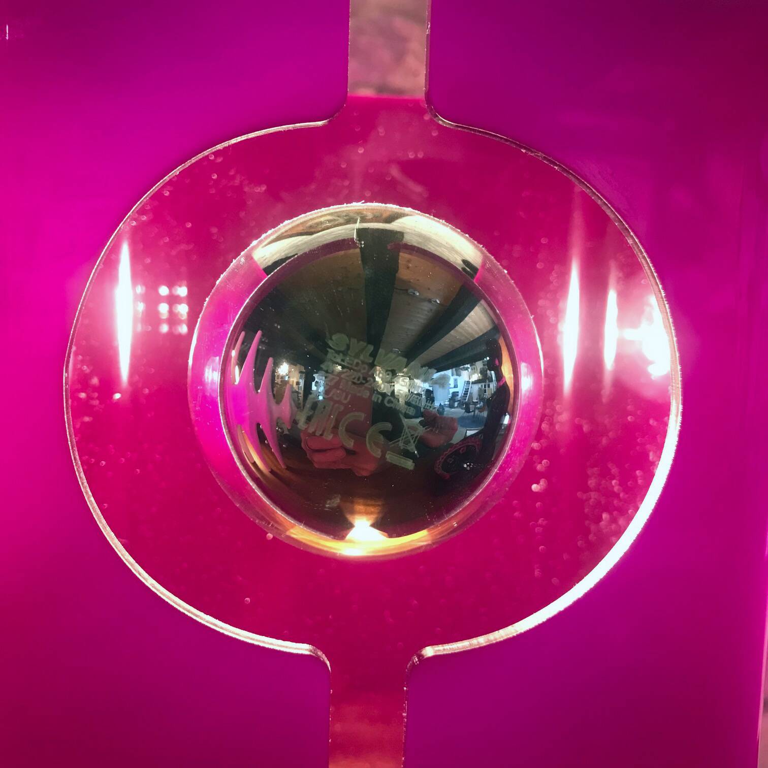 Vintage Table Lamp • V.Fuschia • Space Age • 1970