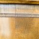 Set of 4 wooden and straw chairs