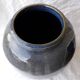 Glazed stoneware vase