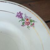 Porcelain oval serving dish Moulins des Loups