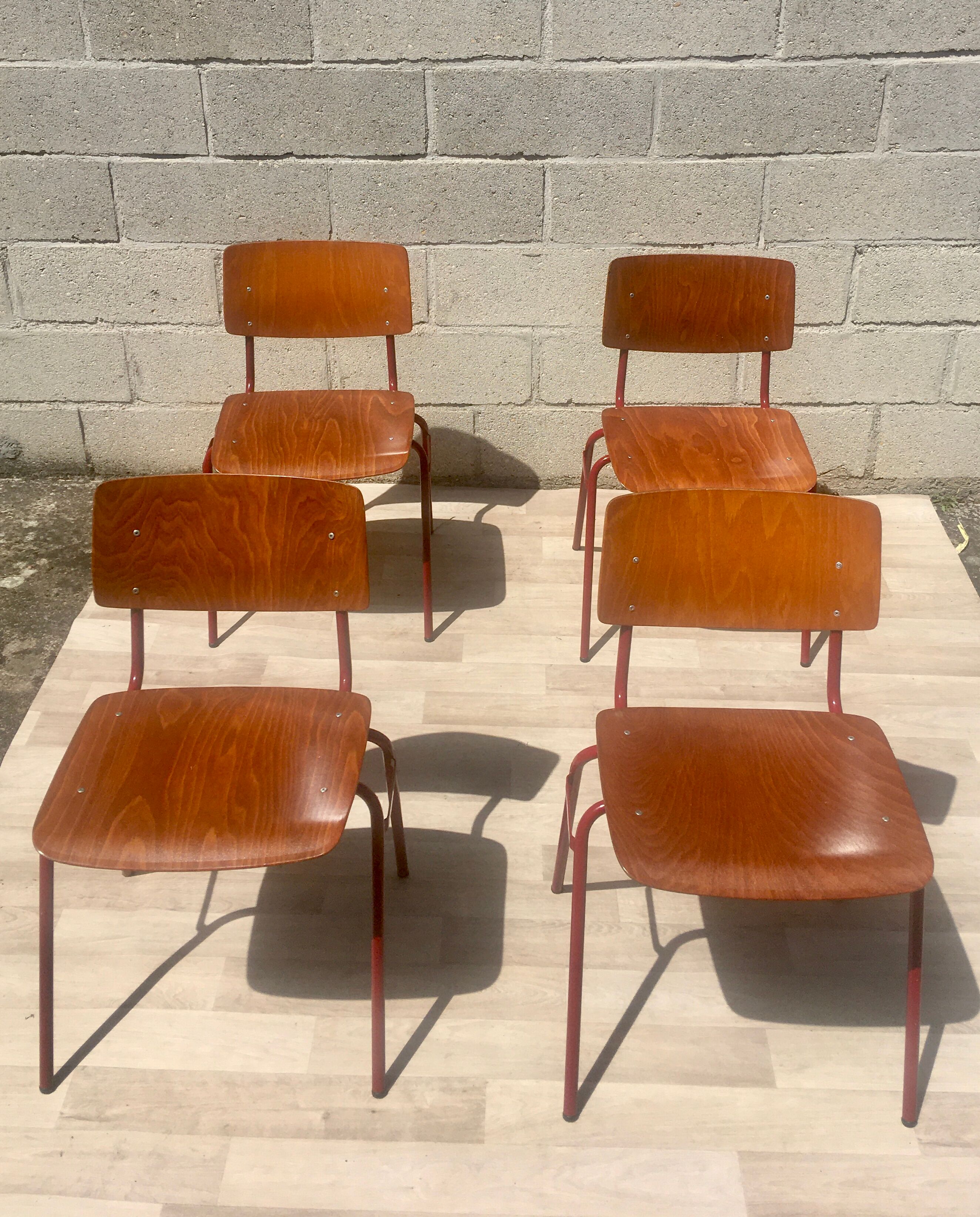 4 vintage chairs Marko Holland