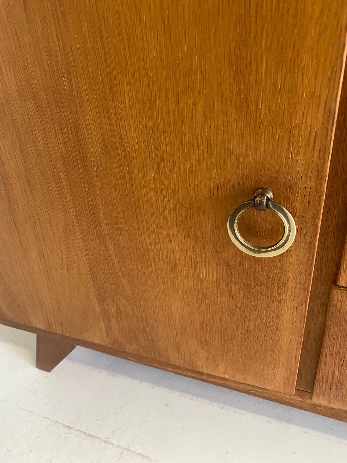 Vintage chest of drawers feet compass