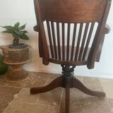 Fauteuil de bureau américain ancien
