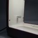 Isos burgundy lamp Giotto Stoppino Tronconi 1972