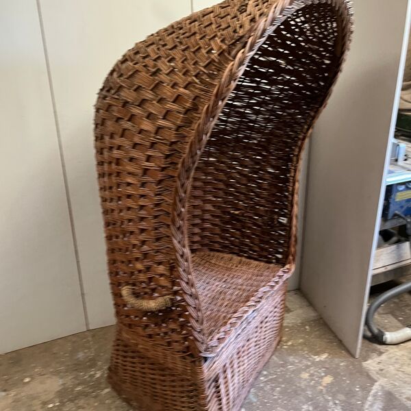 Fauteuil de plage en rotin