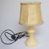 Ivory alabaster lamp