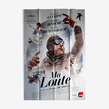 Affiche cinéma originale "Ma Loute" Fabrice Luchini